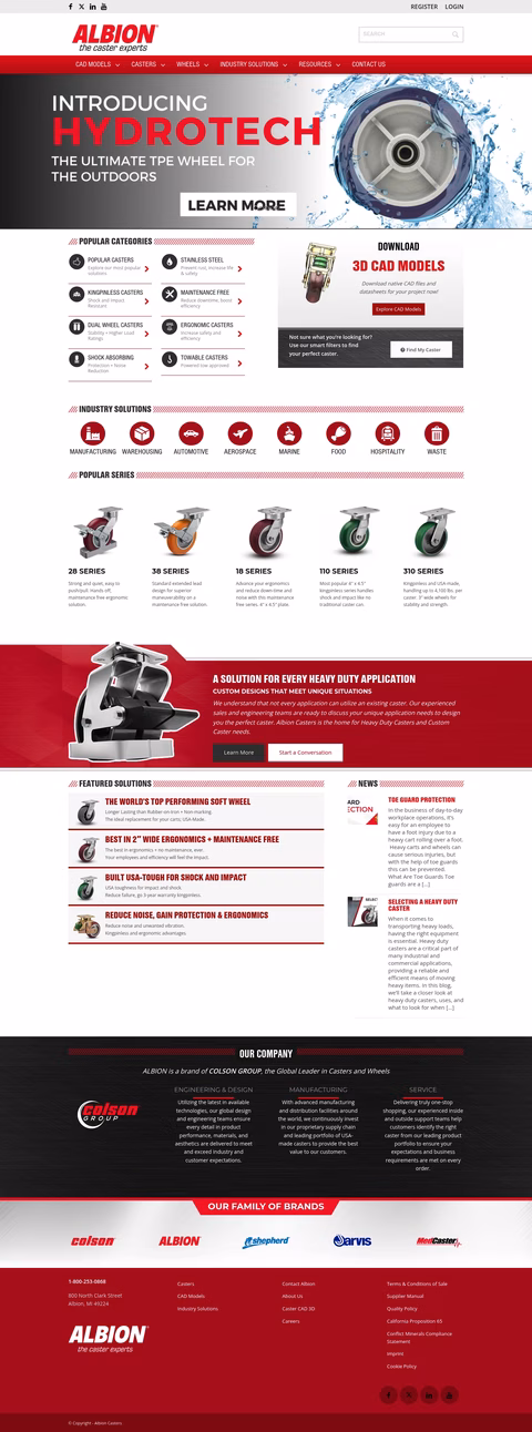 Albion-Casters Homepage 1440px