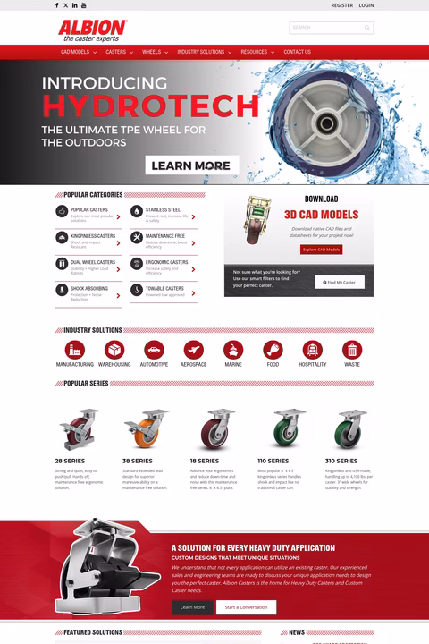 Albion-Casters Homepage 1440px