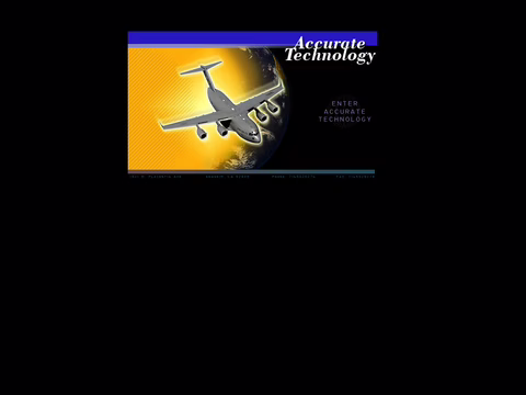 Accurate-Technology Homepage 1440px