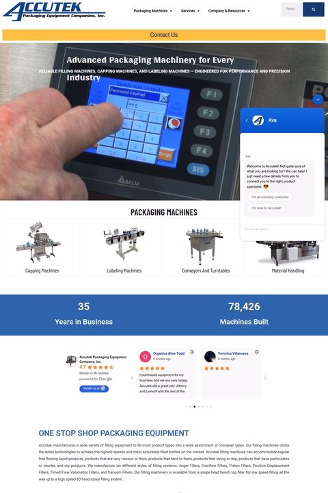 Accutek-Packaging Homepage 1440px