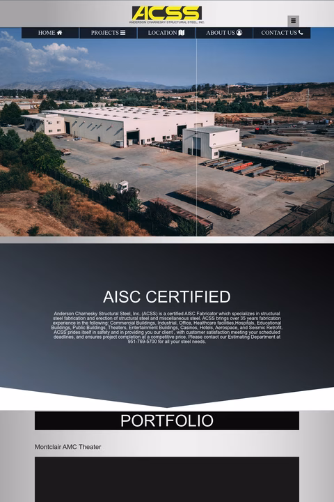 Acs-Steel-Inc Homepage 1440px