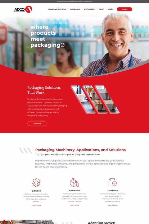 Adco-Manufacturing Homepage 1440px