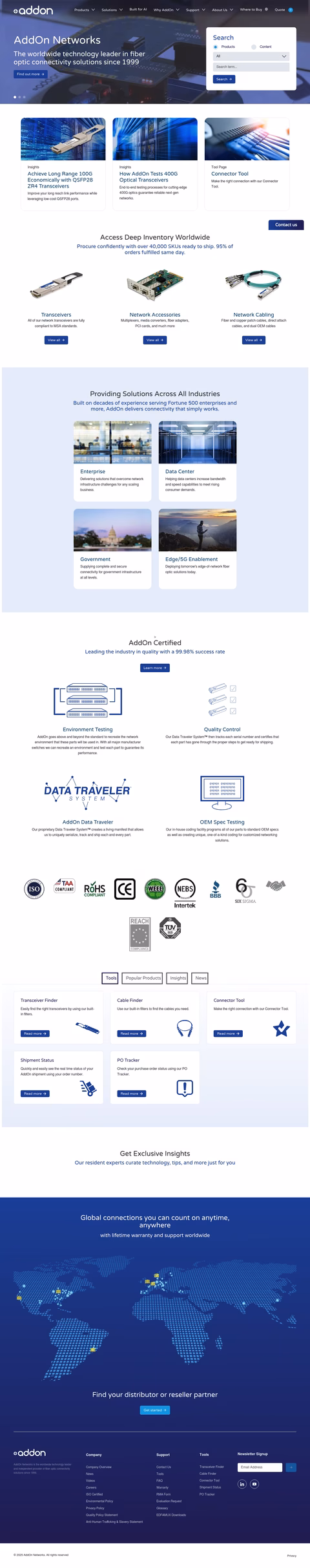 Addon-Networks Homepage 1440px