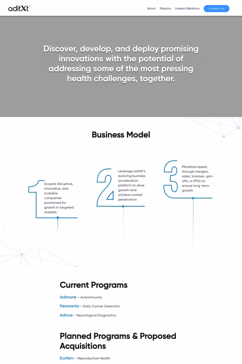 Aditxt-Inc Homepage 1440px