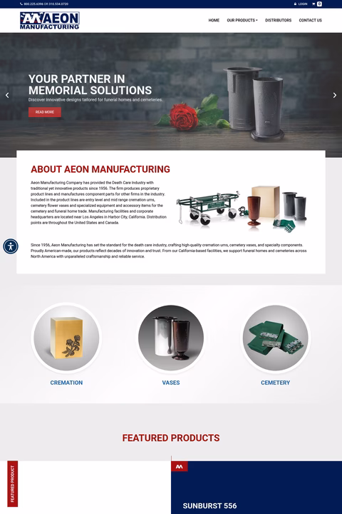 Aeon-Manufacturing Homepage 1440px