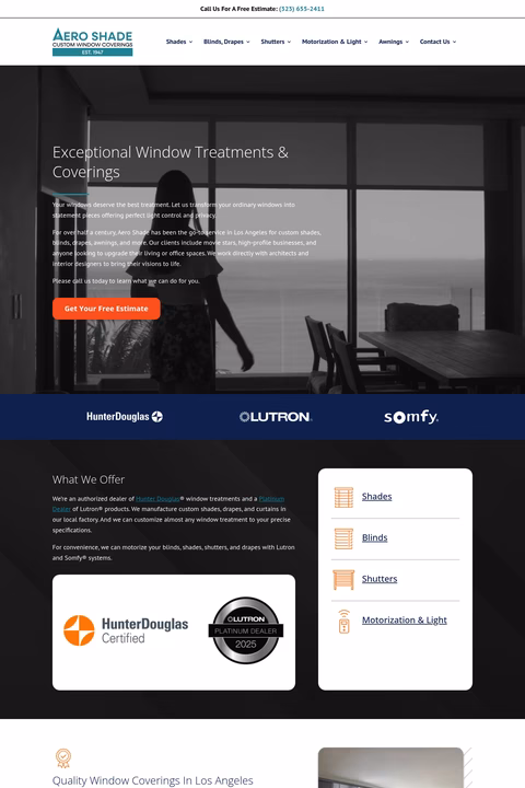 Aero-Shade-Co Homepage 1440px