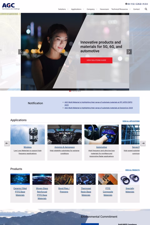 Agc-Nelco-America Homepage 1440px