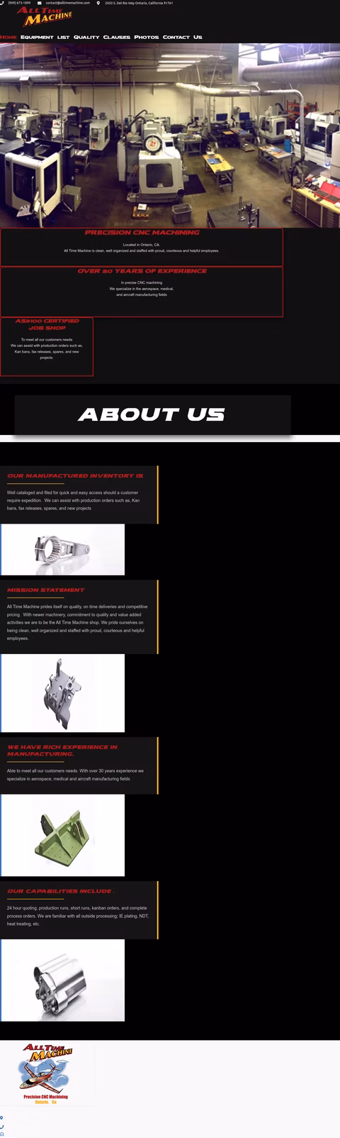 All-Time-Machine Homepage 1440px