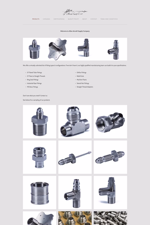 Allan-Aircraft-Supply Homepage 1440px