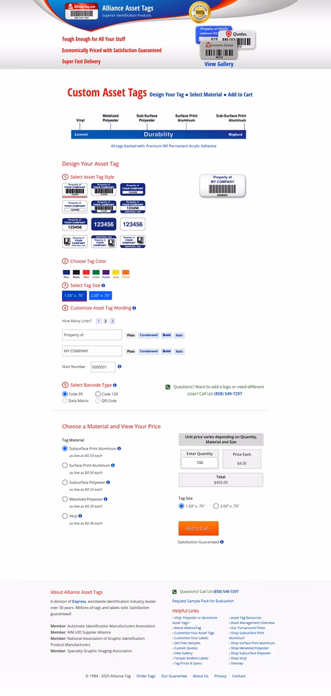 Alliance-Tag Homepage 1440px