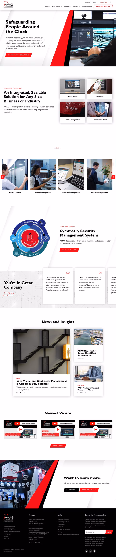 Amag-Technology Homepage 1440px