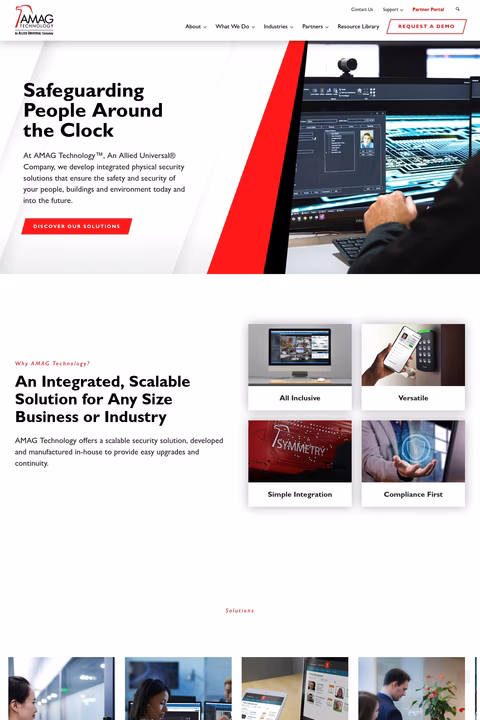 Amag-Technology Homepage 1440px