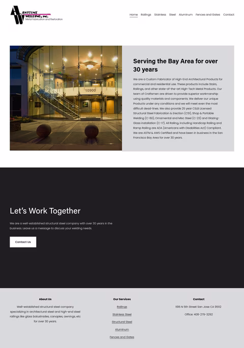 Anytime-Welding Homepage 1440px