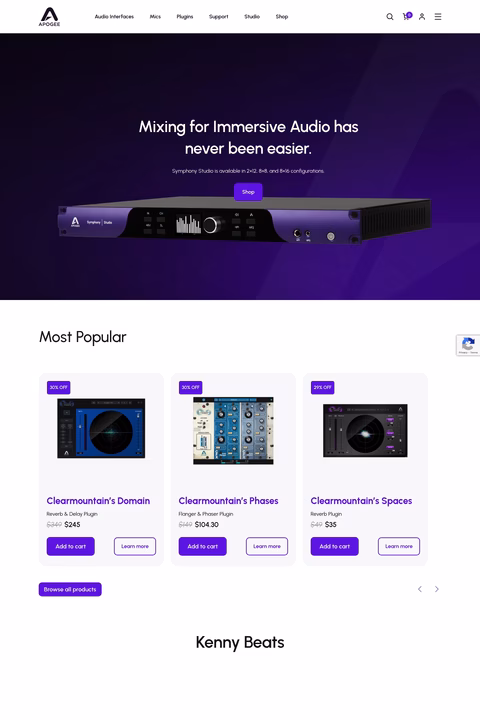 Apogee-Electronics Homepage 1440px