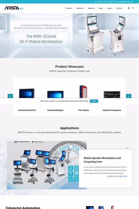 Arista-Corporation Homepage 1440px