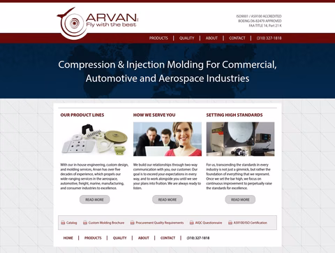 Arvan-Inc Homepage 1440px