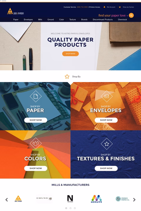 Astro-Paper Homepage 1440px