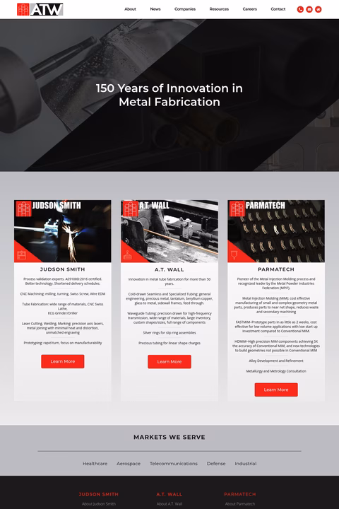 Atw-Companies Homepage 1440px