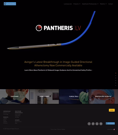 Avinger Homepage 1440px