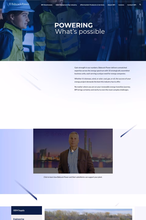 Babcock-Power Homepage 1440px