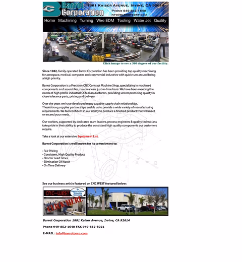 Barrot-Corporation Homepage 1440px