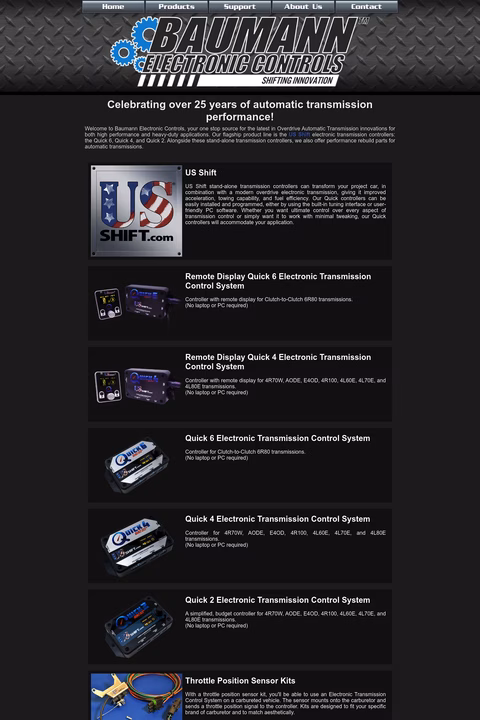 Baumann-Engineering Homepage 1440px