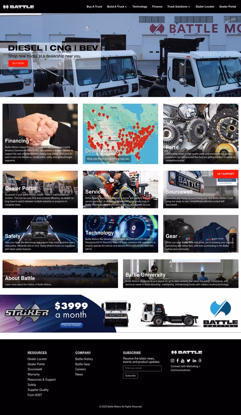 Battle-Motors Homepage 1440px
