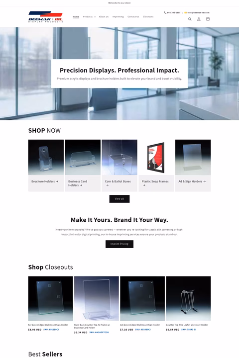 Beemak-Idl-Display Homepage 1440px