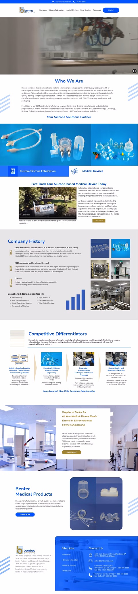 Bentec-Medical Homepage 1440px