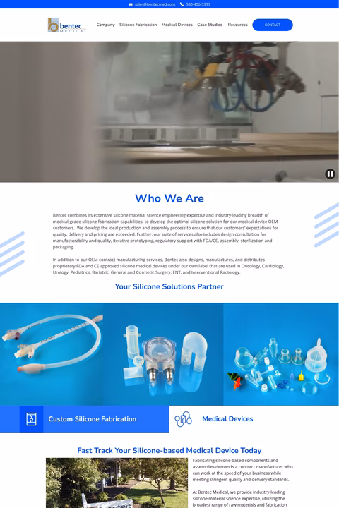 Bentec-Medical Homepage 1440px