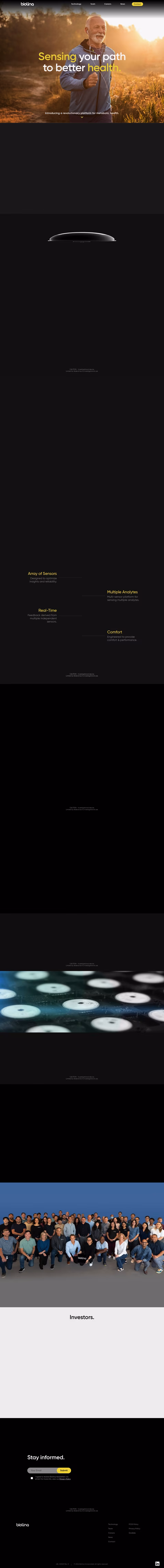 Biolinq Homepage 1440px