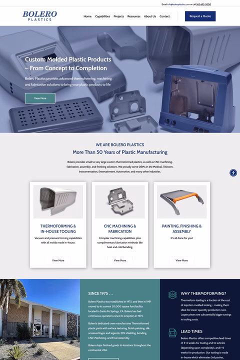 Bolero-Plastics Homepage 1440px