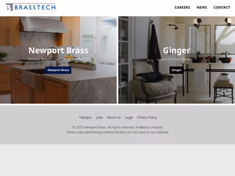 Brasstech-Inc Homepage 1440px