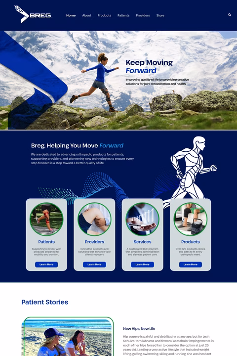 Breg-Inc Homepage 1440px