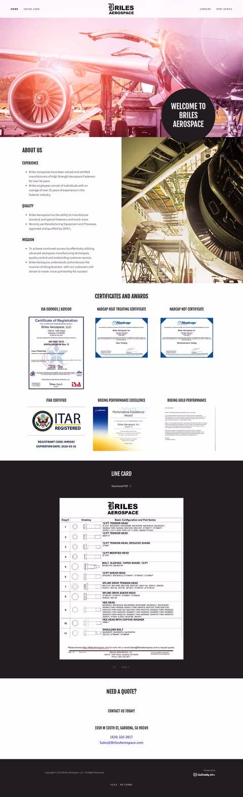 Briles-Aerospace Homepage 1440px