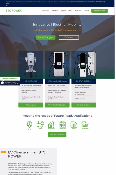 Btc-Power Homepage 1440px