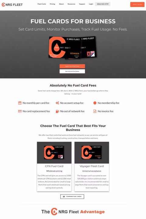 C-Nrg-Fleet Homepage 1440px