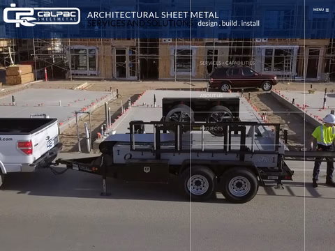 Cal-Pac-Sheet-Metal Homepage 1440px
