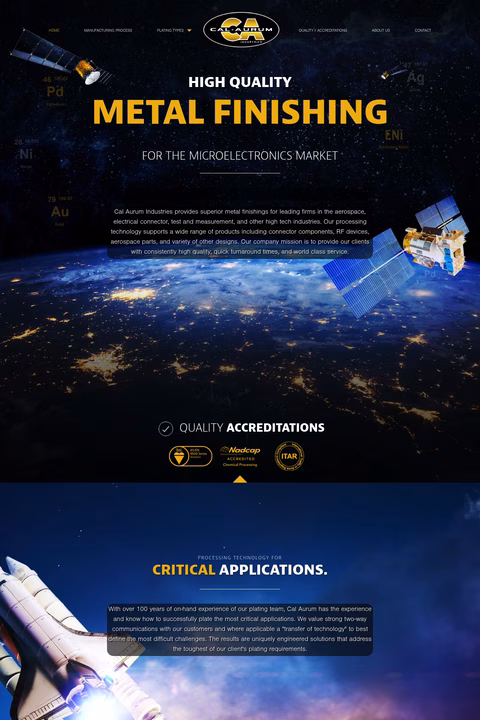 Cal-Aurum-Industries Homepage 1440px