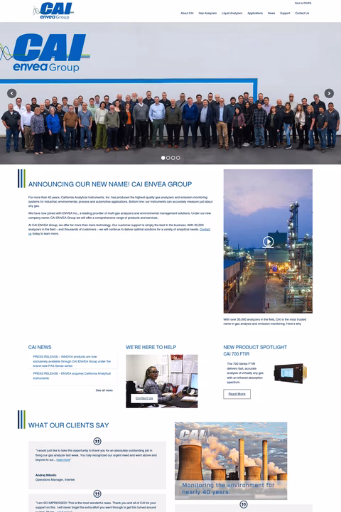 California-Analytical-Instruments Homepage 1440px