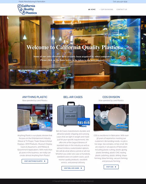 California-Quality-Plastics Homepage 1440px
