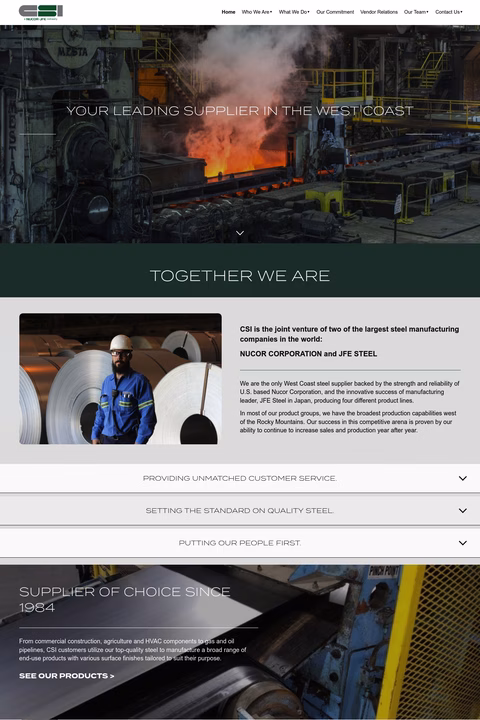 California-Steel-Industries Homepage 1440px