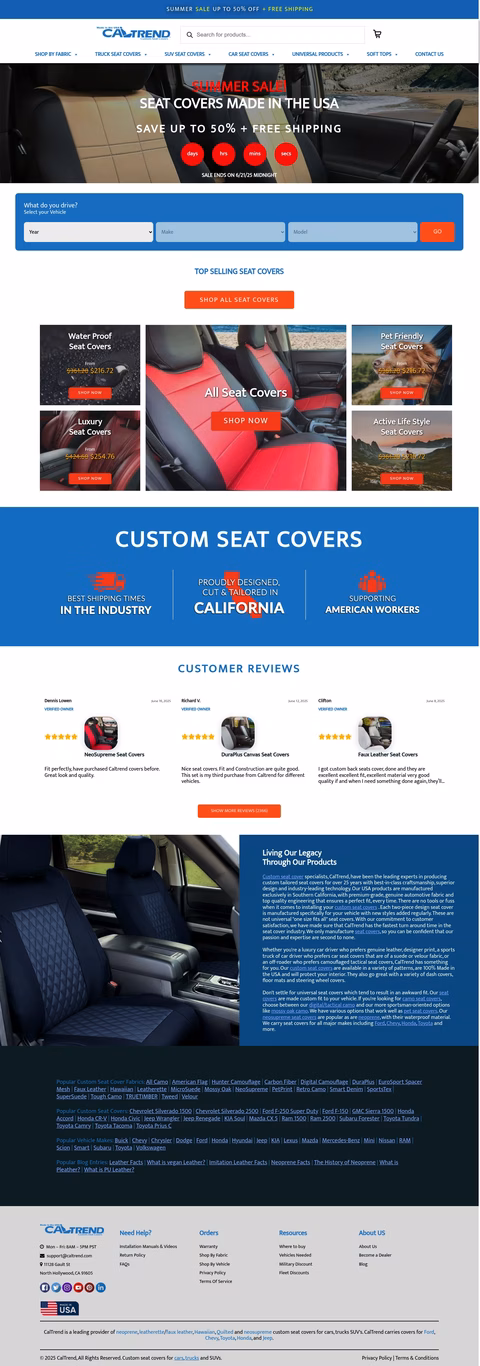 Caltrend Homepage 1440px