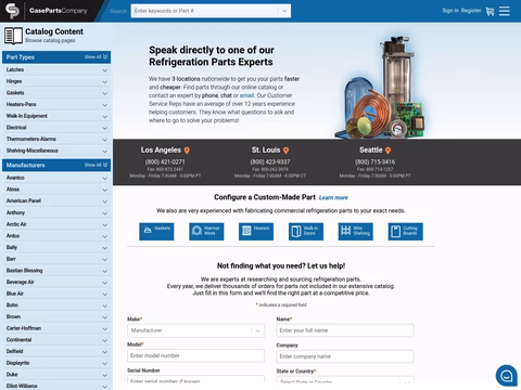 Case-Parts-Company Homepage 1440px