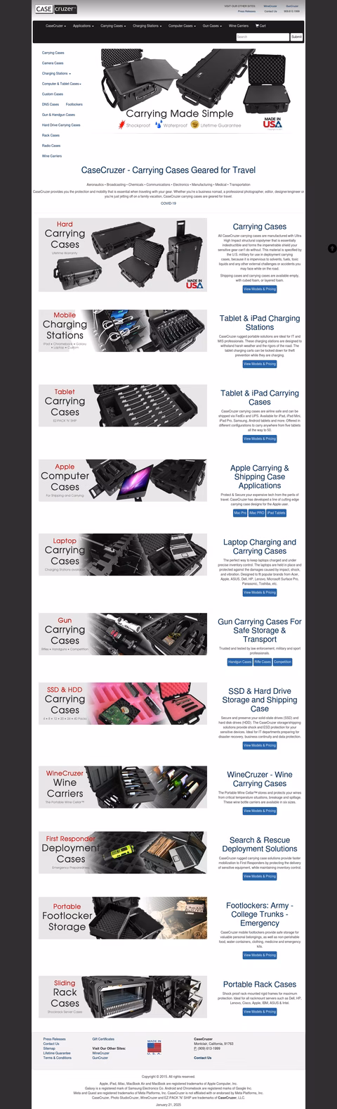 Casecruzer Homepage 1440px