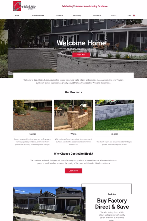 Castlelite-Block Homepage 1440px