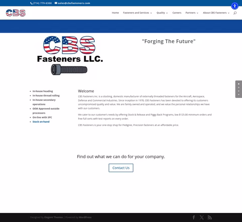 Cbs-Fasteners Homepage 1440px