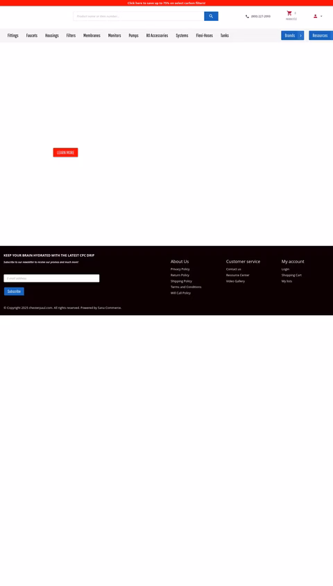 Chester-Paul-Company Homepage 1440px