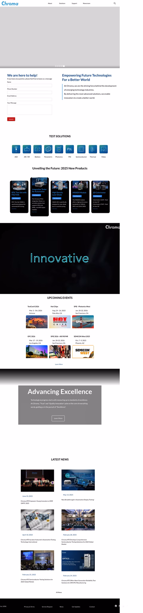 Chroma-Ate Homepage 1440px