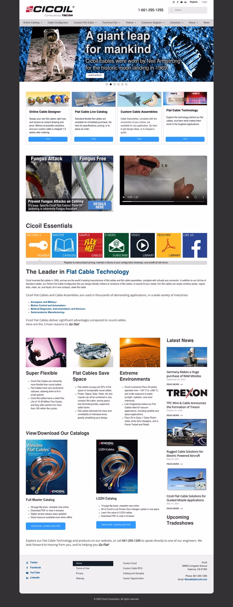 Cicoil Homepage 1440px